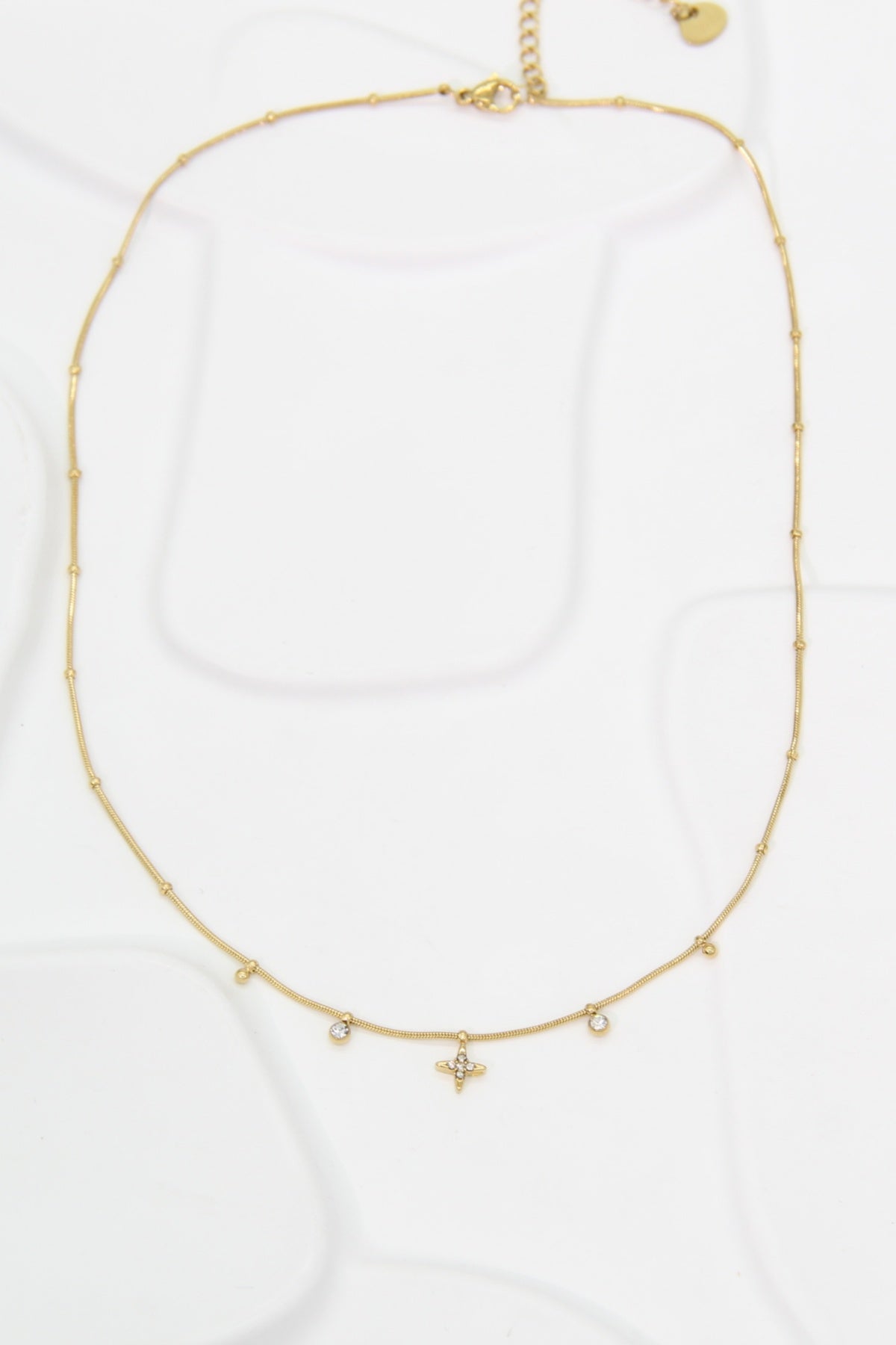 Collier Étoile Zircon