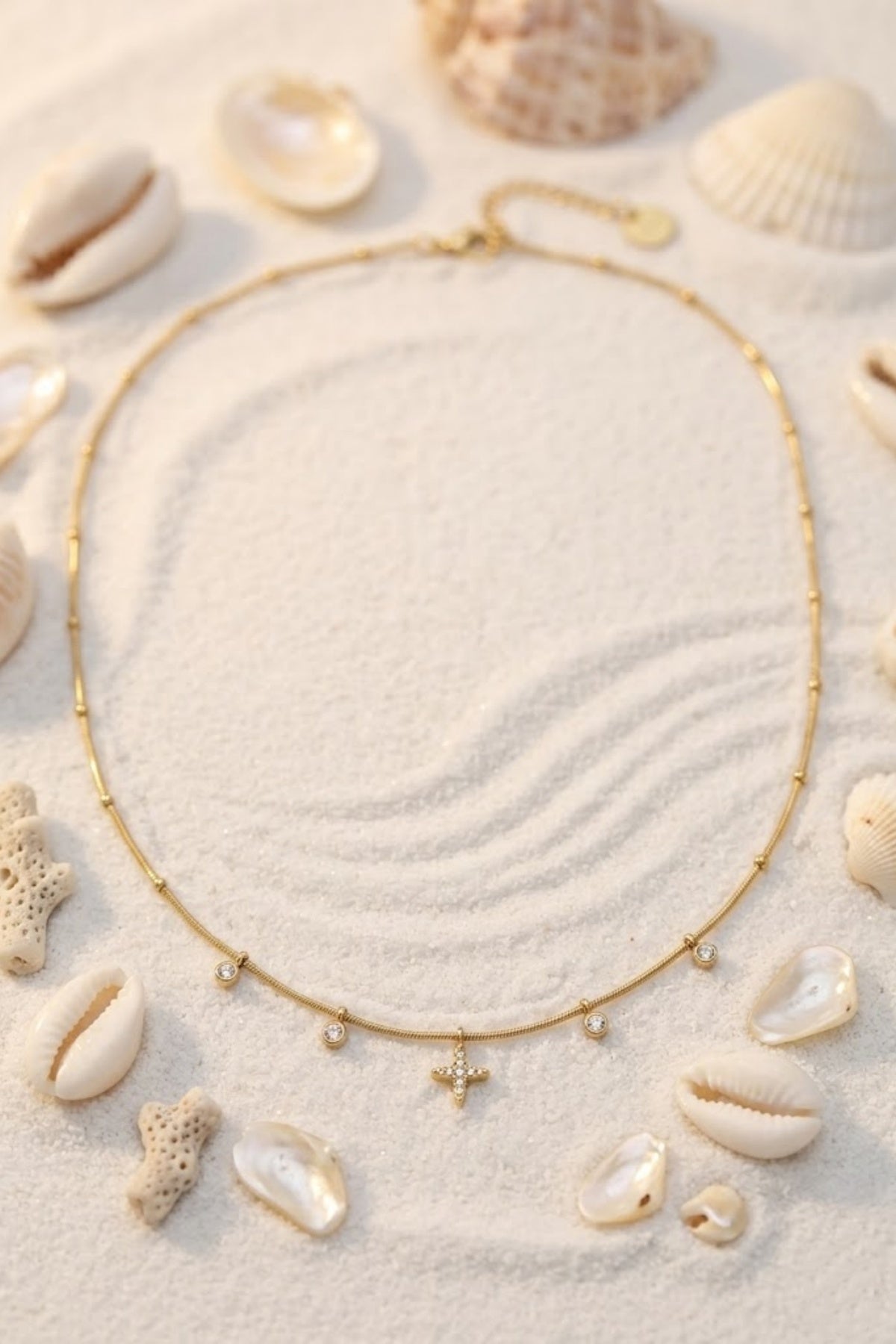 Collier Étoile Zircon